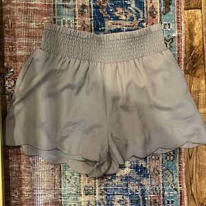 BCBG Scalloped shorts   